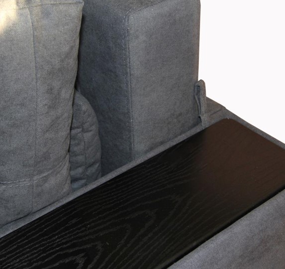Прямой диван Эдинбург  с открытыми локтями-пантограф с.м. 162*194 в Заводоуковске - изображение 1