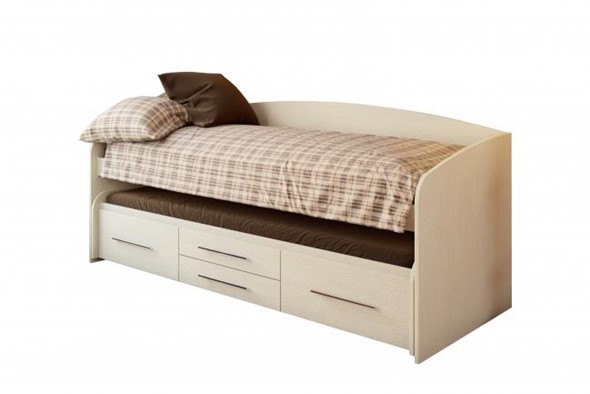 Двухъярусная кровать Адель - 5, Вудлайн кремовый в Заводоуковске - изображение