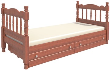 Детская кровать Алёнка (Орех) с основанием в Ишиме