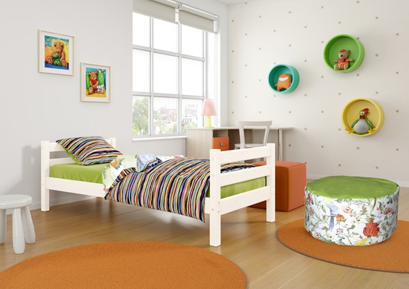 Детская кровать Соня Вариант 1, Белый в Заводоуковске - изображение