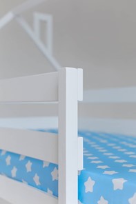 Детская двухэтажная кровать Домик с ящиками, цвет белый в Тюмени - предосмотр 5