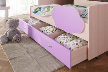 Двухэтажная детская кровать Соник 1.6 с ящиком, Лайм в Заводоуковске - предосмотр 1