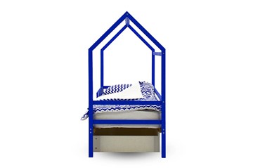 Кровать-домик детская Svogen синий в Тюмени - предосмотр 5