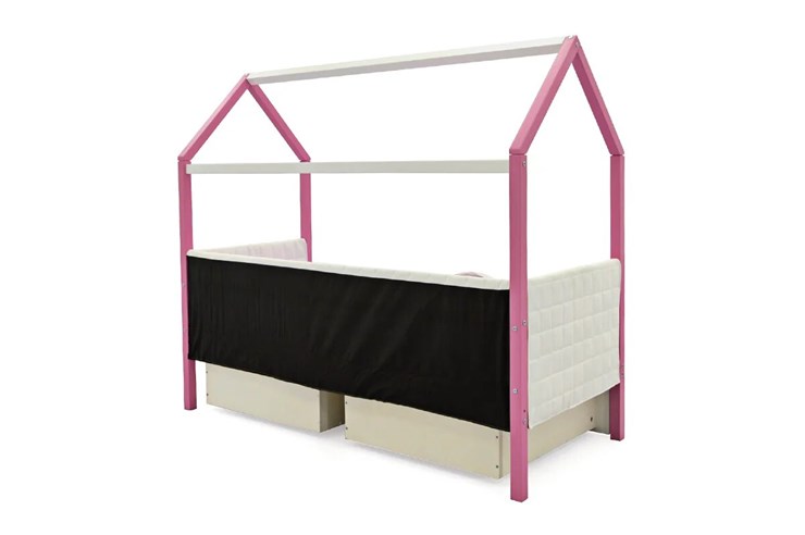 Детская кровать-домик «Svogen лаванда-белый» мягкая в Заводоуковске - изображение 6