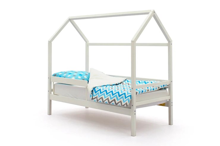 Кровать-домик детская Svogen белый в Заводоуковске - изображение 2