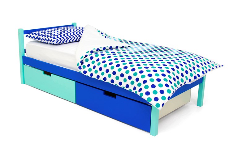 Кровать в детскую Skogen classic мятно-синия в Заводоуковске - изображение 3