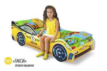 Кровать-машина в детскую Такси в Заводоуковске - предосмотр 1