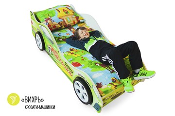 Кровать-машина детская Вихрь в Заводоуковске - предосмотр 1