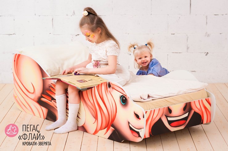 Детская кровать-зверёнок Пегас-Флай в Заводоуковске - изображение 1