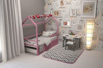 Кровать-домик в детскую Svogen лаванда в Заводоуковске - предосмотр 6