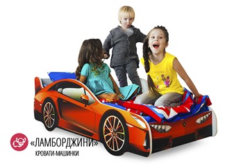 Детская кровать-машина Lamborghini в Тюмени - предосмотр 4
