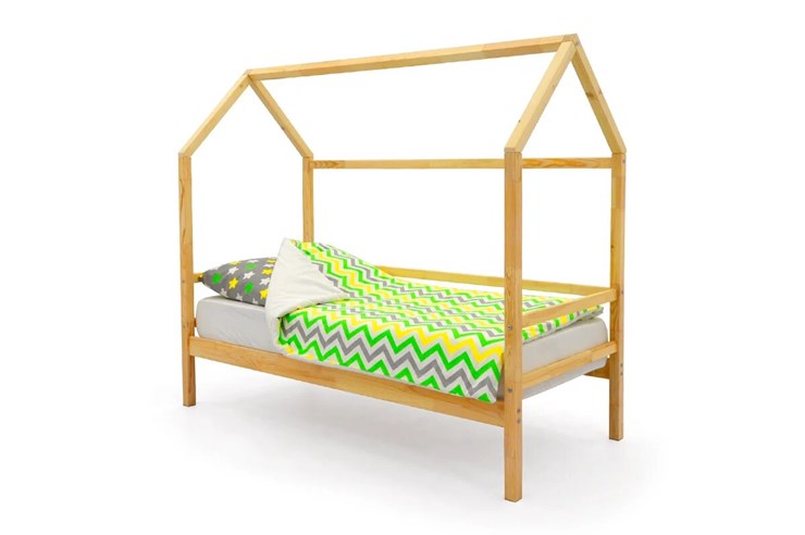 Кровать-домик детская Svogen натур в Заводоуковске - изображение 1