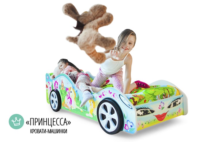 Кровать-машина детская Принцесса в Тюмени - изображение 3