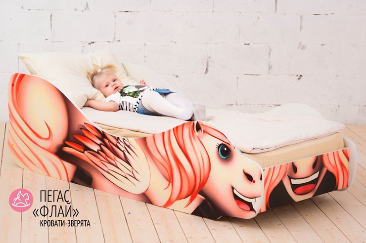 Детская кровать-зверёнок Пегас-Флай в Заводоуковске - изображение 3