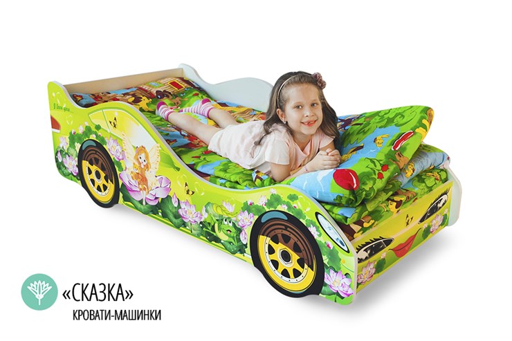 Кровать-машина в детскую Сказка в Заводоуковске - изображение 4