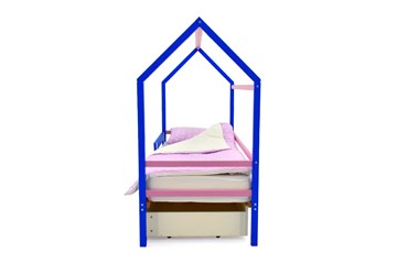 Детская кровать-домик Svogen синий-лаванда в Тюмени - предосмотр 4