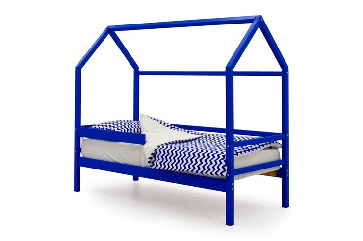 Кровать-домик детская Svogen синий в Заводоуковске - изображение 2
