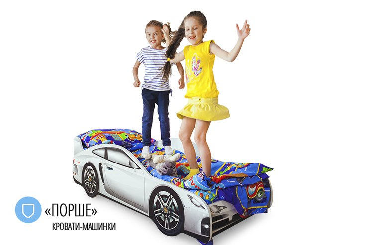 Кровать-машина в детскую Porsche в Заводоуковске - изображение 4