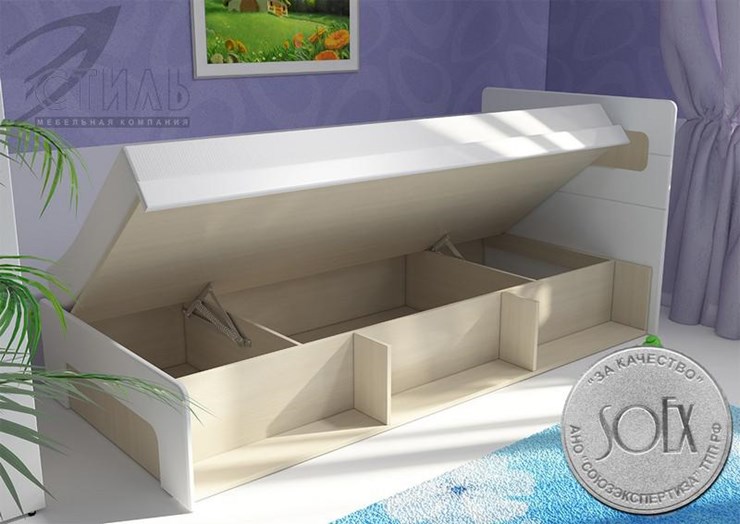 Кровать детская с механизмом Палермо-Юниор без вставок в Ишиме - изображение 2