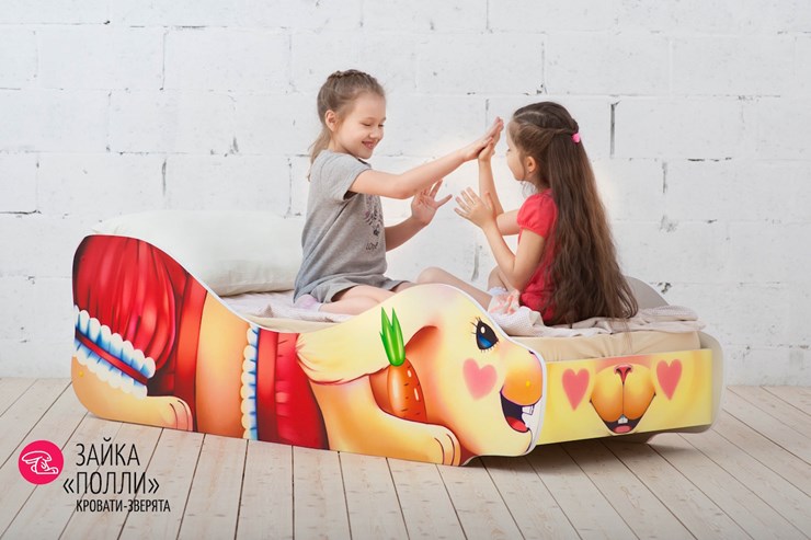 Детская кровать-зверенок Зайка-Полли в Заводоуковске - изображение 1