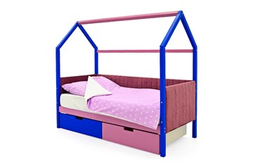 Детская кровать-домик «Svogen синий-лаванда» мягкая в Заводоуковске - предосмотр 3