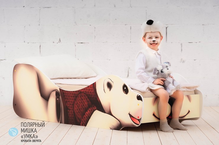 Детская кровать Полярный мишка-Умка в Заводоуковске - изображение 1