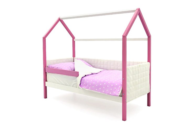 Детская кровать-домик «Svogen лаванда-белый» мягкая в Заводоуковске - изображение 2