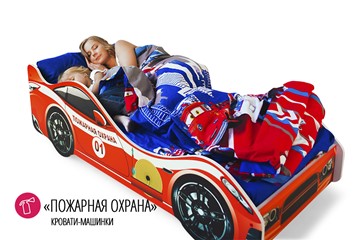 Кровать-машина в детскую Пожарная охрана в Заводоуковске - предосмотр 1