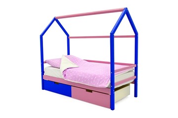 Детская кровать-домик Svogen синий-лаванда в Тюмени - предосмотр 2