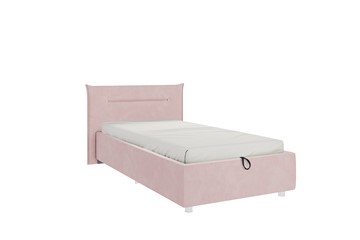 Кровать в детскую 0.9 Альба, нежно-розовый (велюр) в Тюмени - предосмотр 3