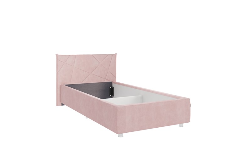 Кроватка 0.9 Бест, нежно-розовый (велюр) в Тюмени - изображение 1