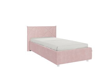 Кроватка 0.9 Бест, нежно-розовый (велюр) в Тюмени