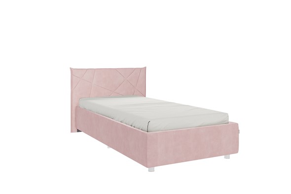 Кроватка 0.9 Бест, нежно-розовый (велюр) в Заводоуковске - изображение