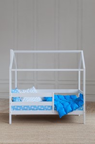 Кровать детская Домик, цвет белый в Ишиме