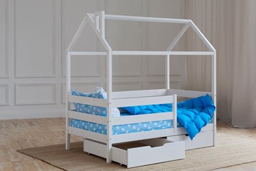 Детская кровать Домик с ящиками, цвет белый в Ишиме - предосмотр 2
