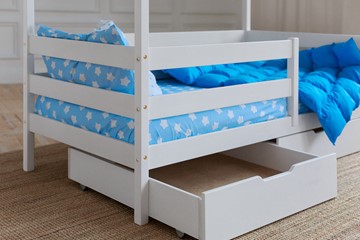 Детская кровать Домик с ящиками, цвет белый в Ишиме - предосмотр 3