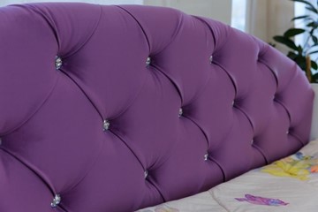 Детская кровать Эльза с бортиком, Фиолетовый (латы) в Тюмени - предосмотр 5