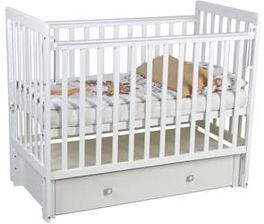 Детская кровать для мальчика Фея 328-1 Белый в Тюмени