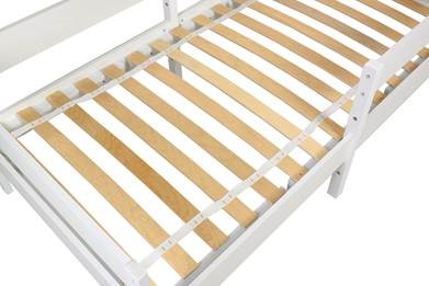 Детская кровать Polini kids Simple 3435, белый, серия 3400 в Тюмени - изображение 3