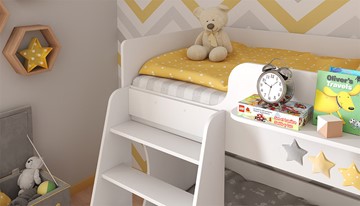 Кровать-чердак POLINI Kids Dream 1500 Белый в Тюмени - предосмотр 4