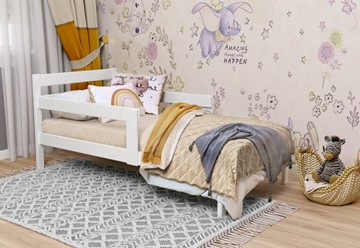 Детская кровать-софа Нордик 800х1600, массив белый в Заводоуковске - предосмотр 2