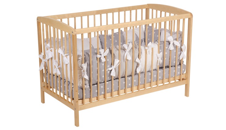 Кроватка для новорожденных POLINI Kids Simple 101 Натуральный в Заводоуковске - изображение 6