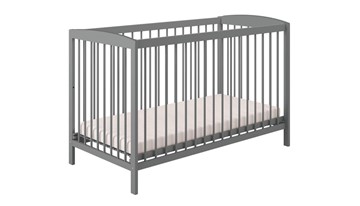 Кроватка для новорожденных POLINI Kids Simple 101 Серый в Тюмени - предосмотр 1