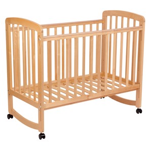 Кроватка для новорожденных POLINI Kids Simple 304 Натуральный в Заводоуковске - предосмотр