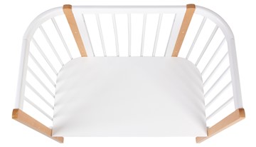 Кроватка-трансформер POLINI Kids Simple 120 Белый / Бук в Ишиме - предосмотр 4