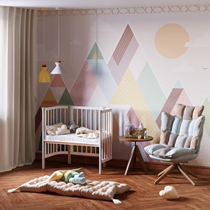 Детская кровать POLINI Kids Simple 120 Белый / Серый в Заводоуковске - предосмотр 7