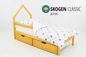 Детская кровать-домик мини Skogen дерево в Заводоуковске