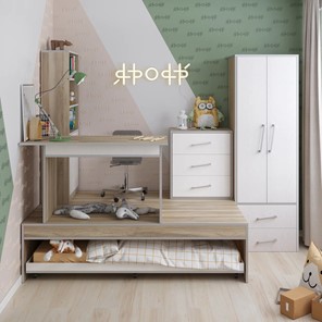 Комплект мебели в детскую Ярофф Подиум, Ясень/Белое дерево в Заводоуковске