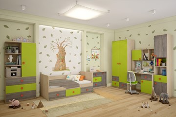 Детская комната для девочки Пуговка №1 в Тюмени