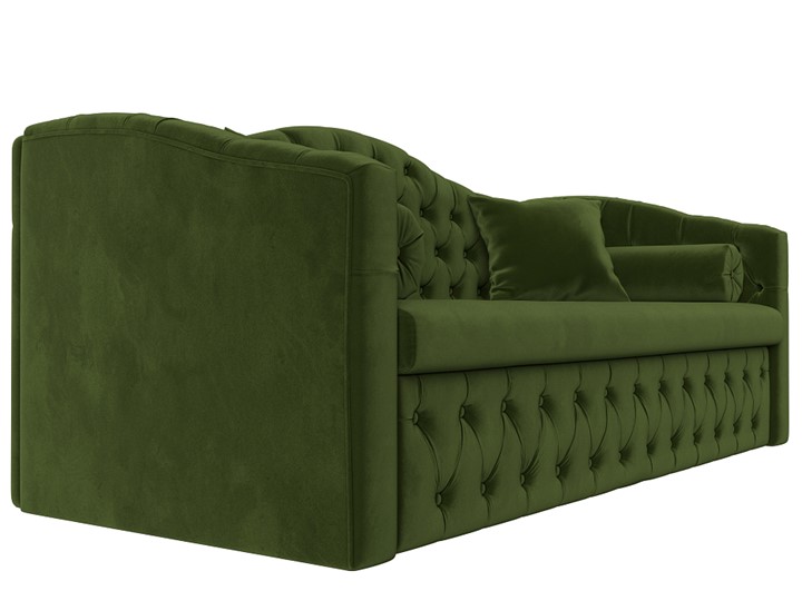 Диван-кровать Мечта, Зеленый (Микровельвет) в Тюмени - изображение 4